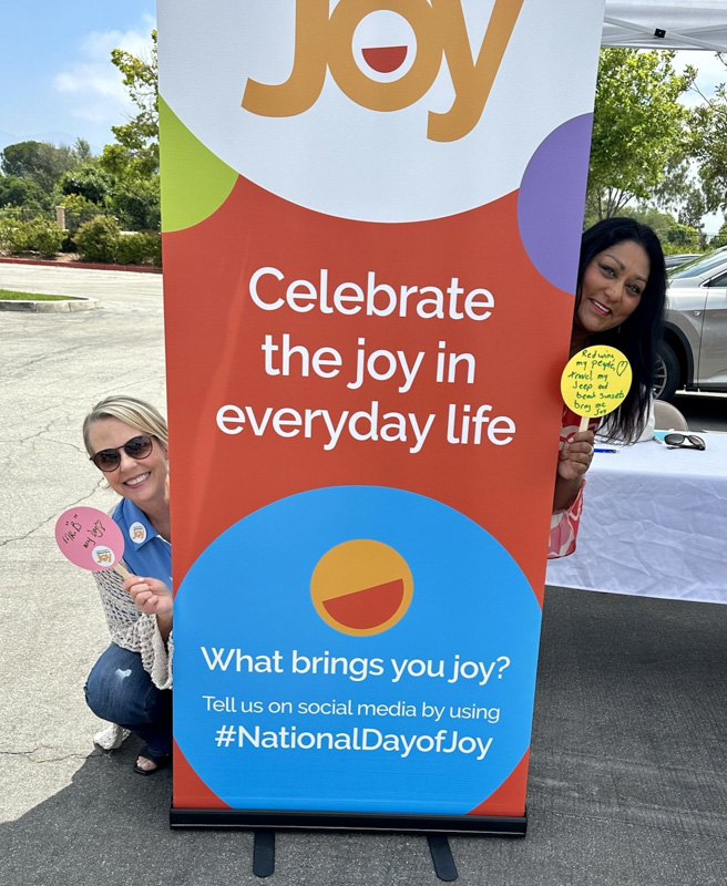 The National Day of Joy is June 26th, 2024 Comfort Keepers